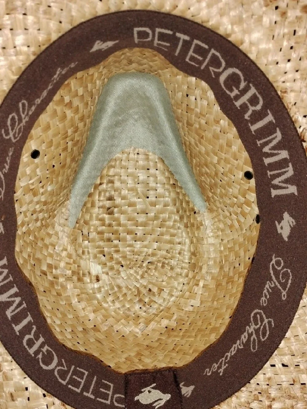 Cowboy Hat with Orange Logo